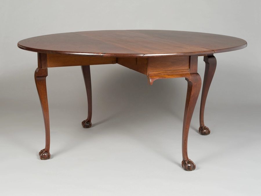 Wooden dining table